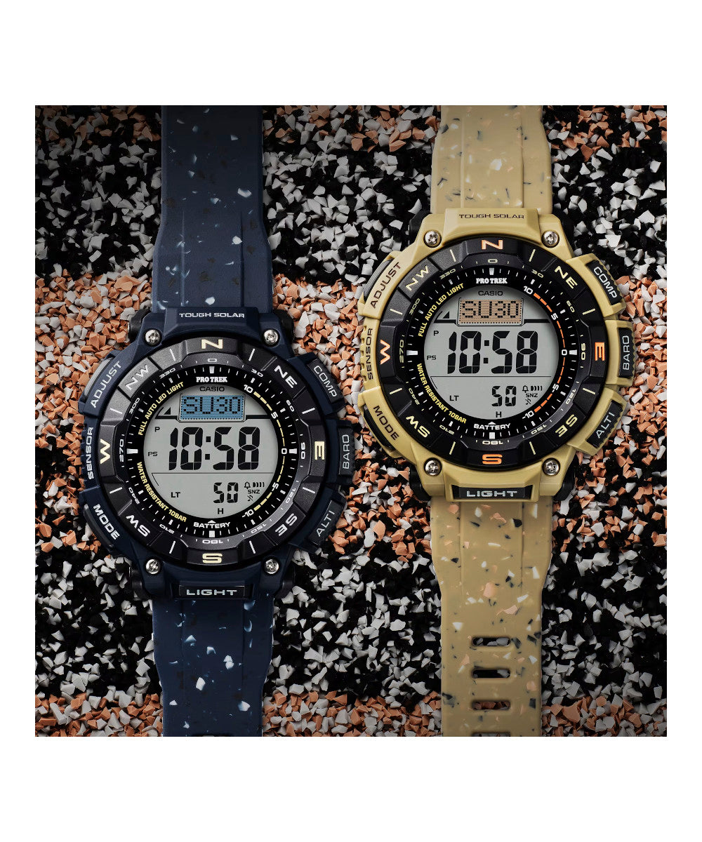 RELOJ PARA HOMBRE CASIO PROTREK PRG-340SC-2DR -AZUL - Tiendas Casio TITEC