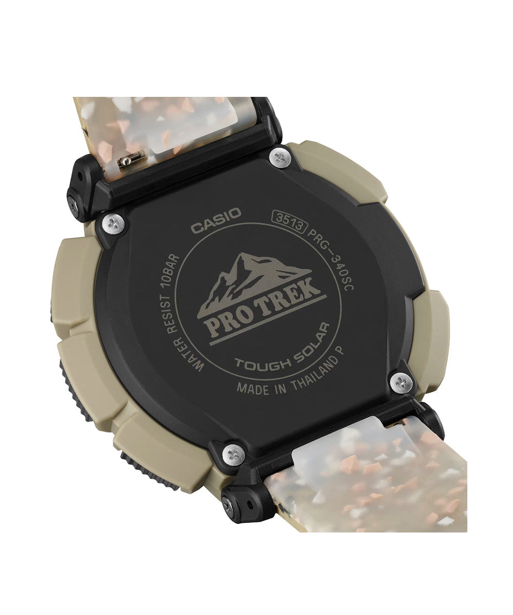RELOJ PARA HOMBRE CASIO PROTREK PRG-340SC-5DR -CAFÉ - Tiendas Casio TITEC
