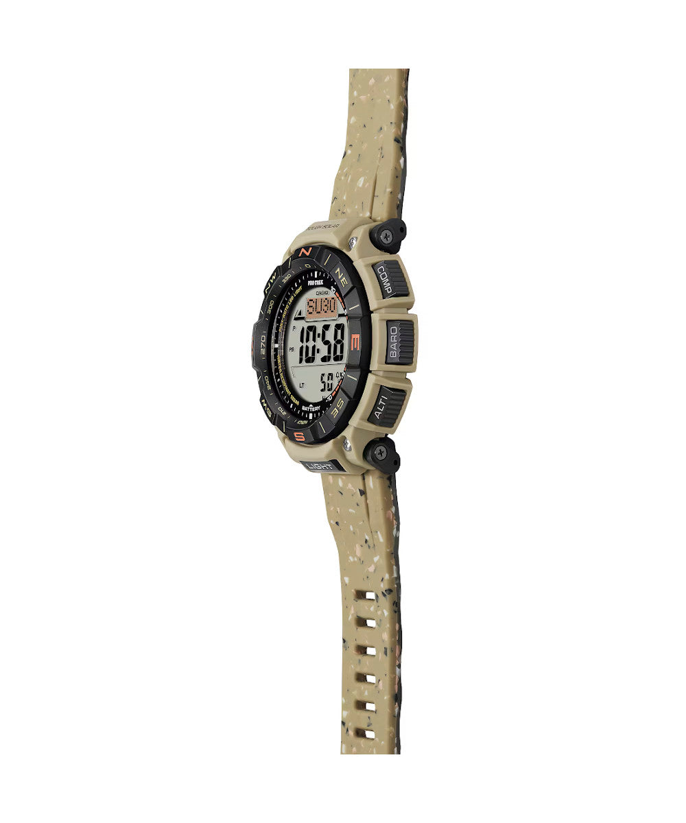 RELOJ PARA HOMBRE CASIO PROTREK PRG-340SC-5DR -CAFÉ - Tiendas Casio TITEC