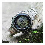 RELOJ PARA HOMBRE CASIO PROTREK PRG-340T-7DR -GRIS - Tiendas Casio TITEC