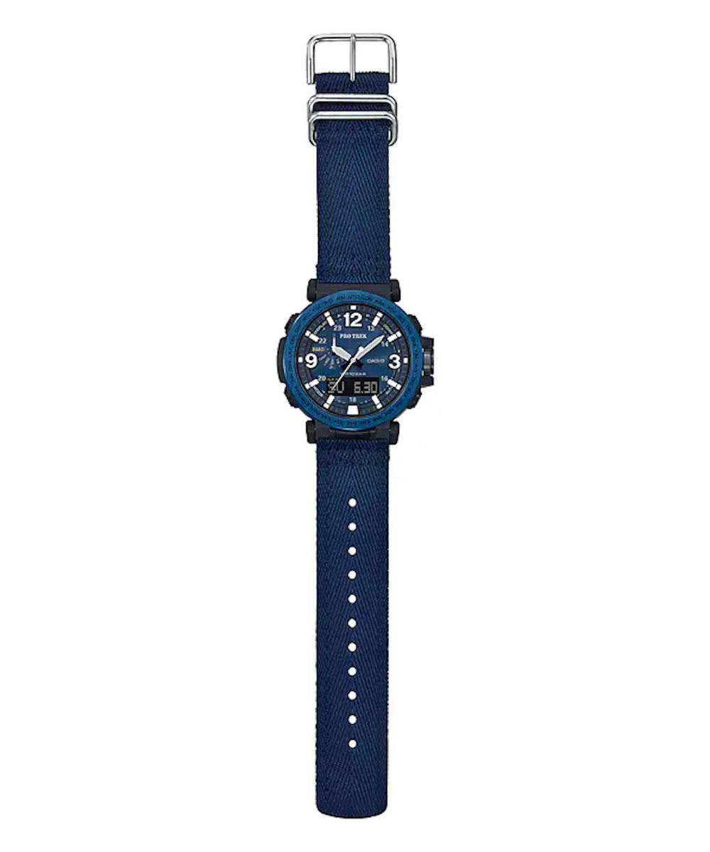 RELOJ PARA HOMBRE CASIO PROTREK PRG-600YB-2DR -AZUL - Tiendas Casio TITEC