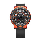 RELOJ PARA HOMBRE CASIO PROTREK  PRT-B50-4DR -NARANJADO