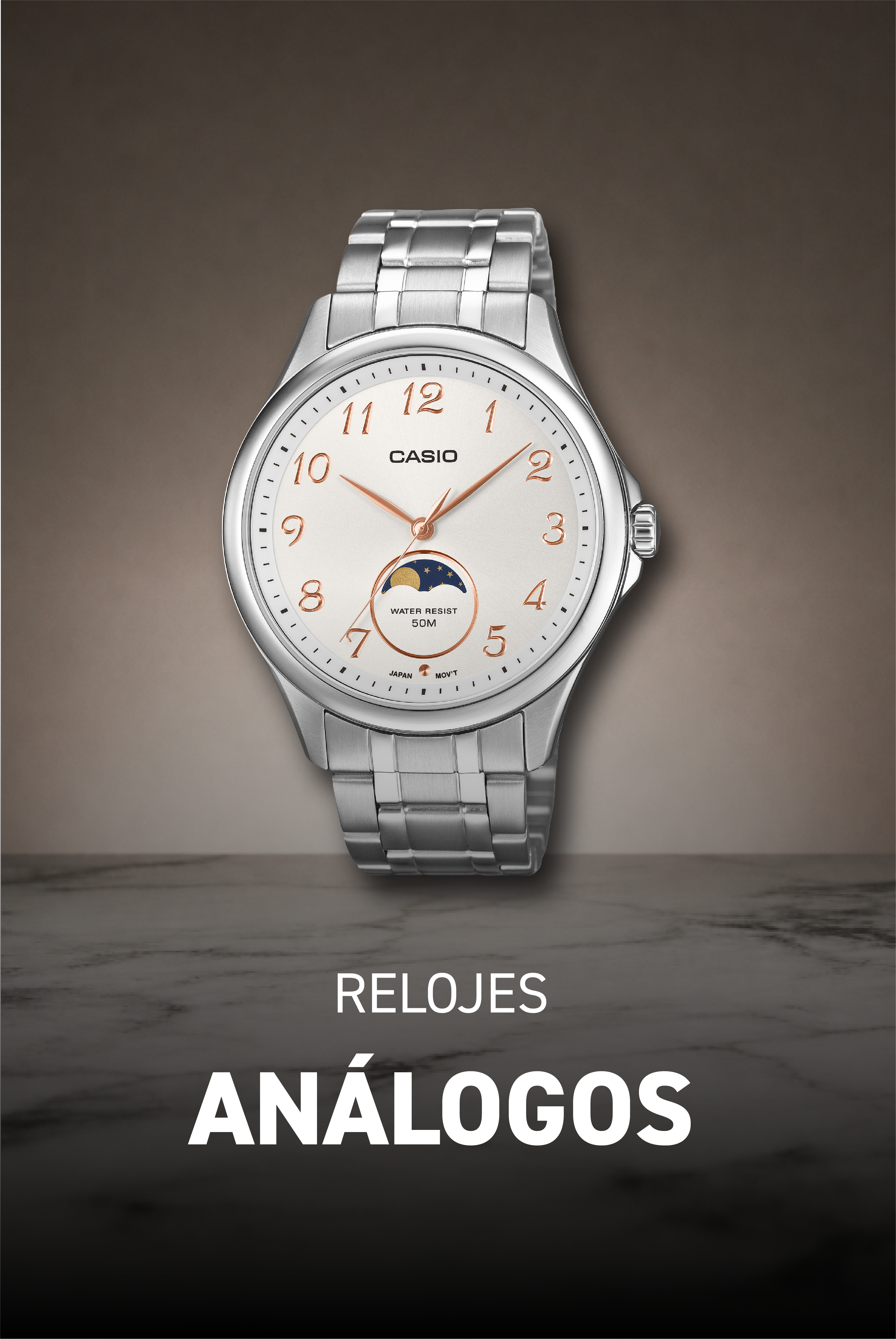 Relojes análogos Casio
