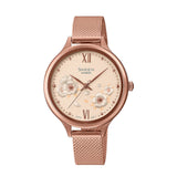 RELOJ PARA MUJER CASIO SHEEN SHE-4551PGM-4AUDF -ROSADO