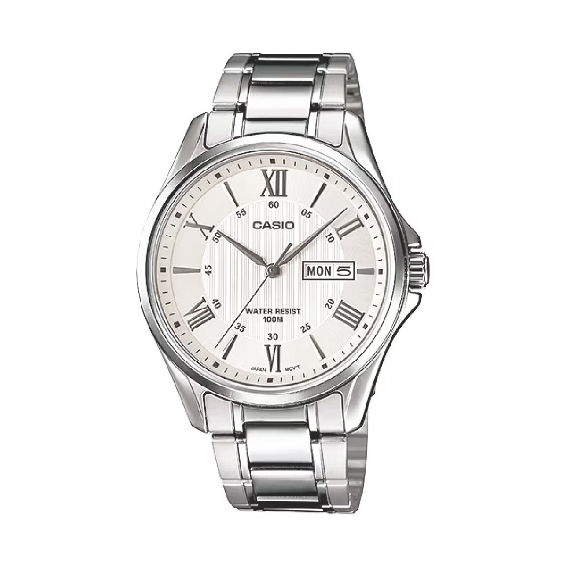 RELOJ PARA HOMBRE CASIO MTP-1384D-7AVDF -BLANCO - Tiendas Casio TITEC