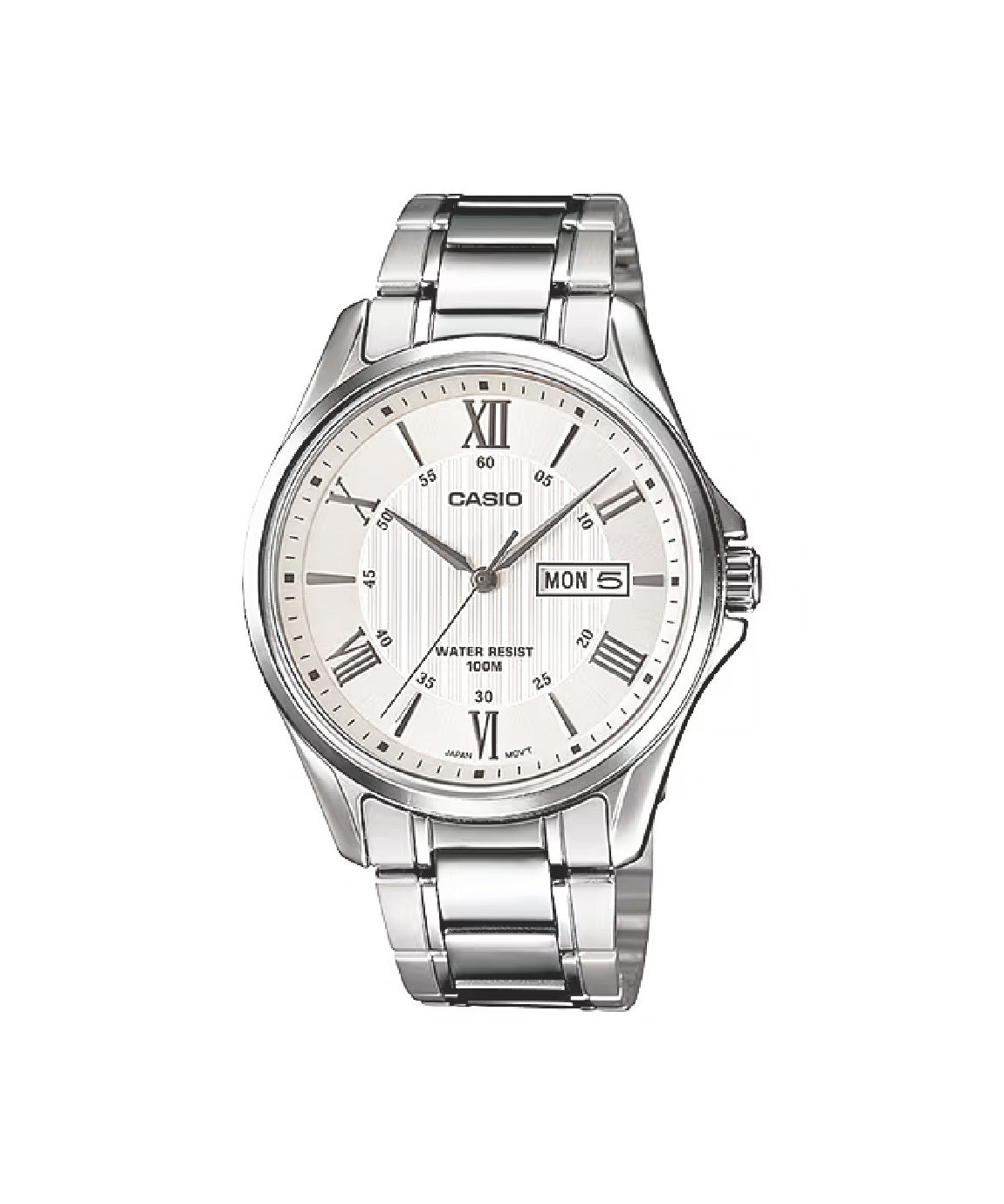 RELOJ PARA HOMBRE CASIO MTP-1384D-7AVDF -BLANCO - Tiendas Casio TITEC