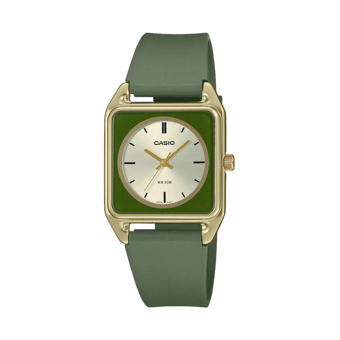 RELOJ PARA HOMBRE CASIO MTP-B170-3EVDF - VERDE - Tiendas Casio TITEC