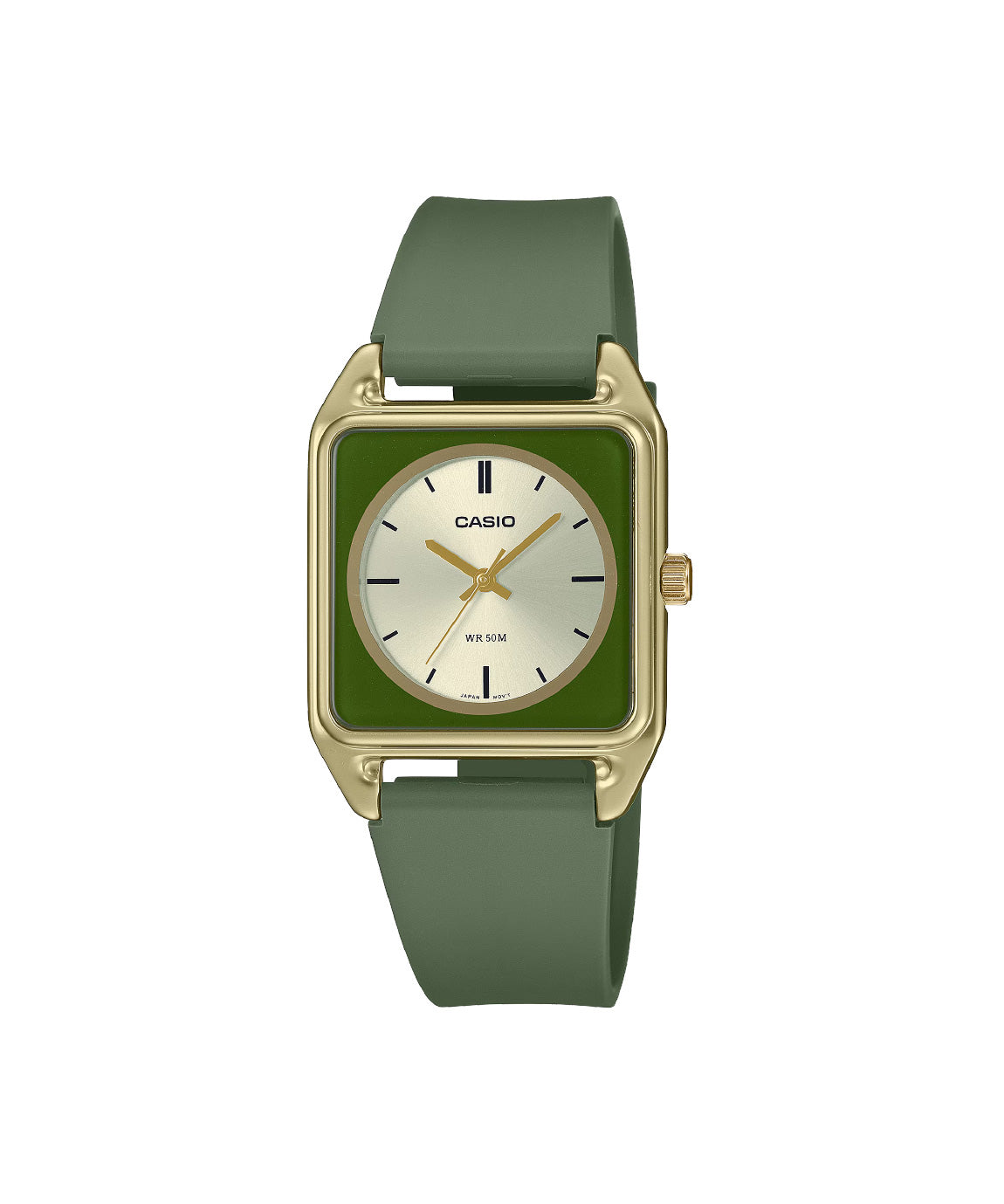 RELOJ PARA HOMBRE CASIO MTP-B170-3EVDF - VERDE - Tiendas Casio TITEC