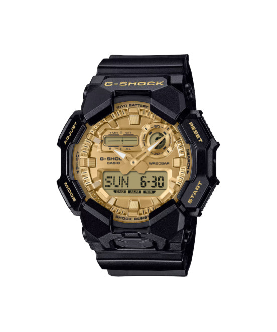 RELOJ PARA HOMBRE G-SHOCK GA-010GGB-1A9DR - NEGRO - Tiendas Casio TITEC