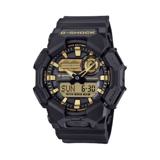 RELOJ CASIO G-SHOCK GA-010GB-1A9DR - NEGRO - Tiendas Casio TITEC