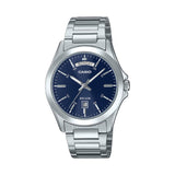 RELOJ PARA HOMBRE CASIO MTP-1370D-2A2VDF - AZUL - Tiendas Casio TITEC