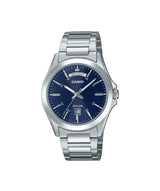 RELOJ PARA HOMBRE CASIO MTP-1370D-2A2VDF - AZUL - Tiendas Casio TITEC