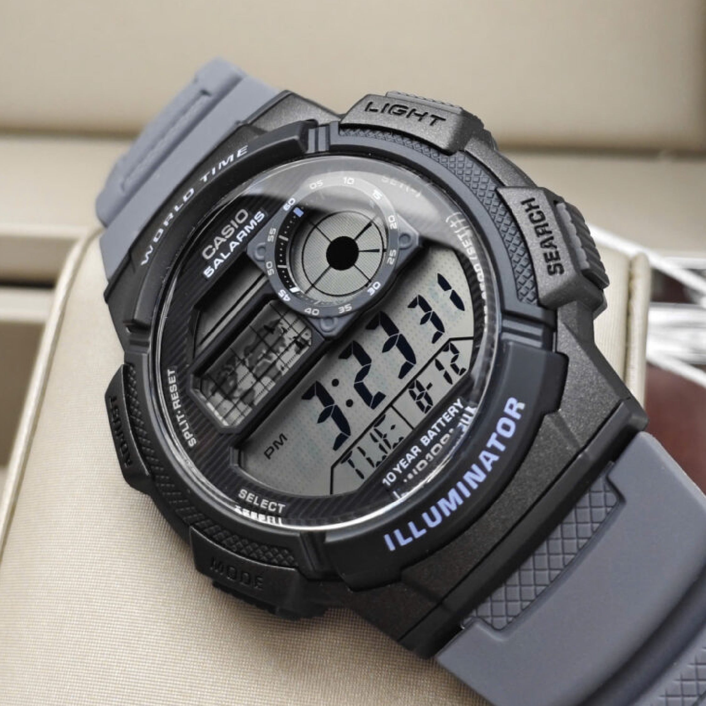 RELOJ PARA HOMBRE CASIO AE-1000W-8AVDF - GRIS - Tiendas Casio TITEC