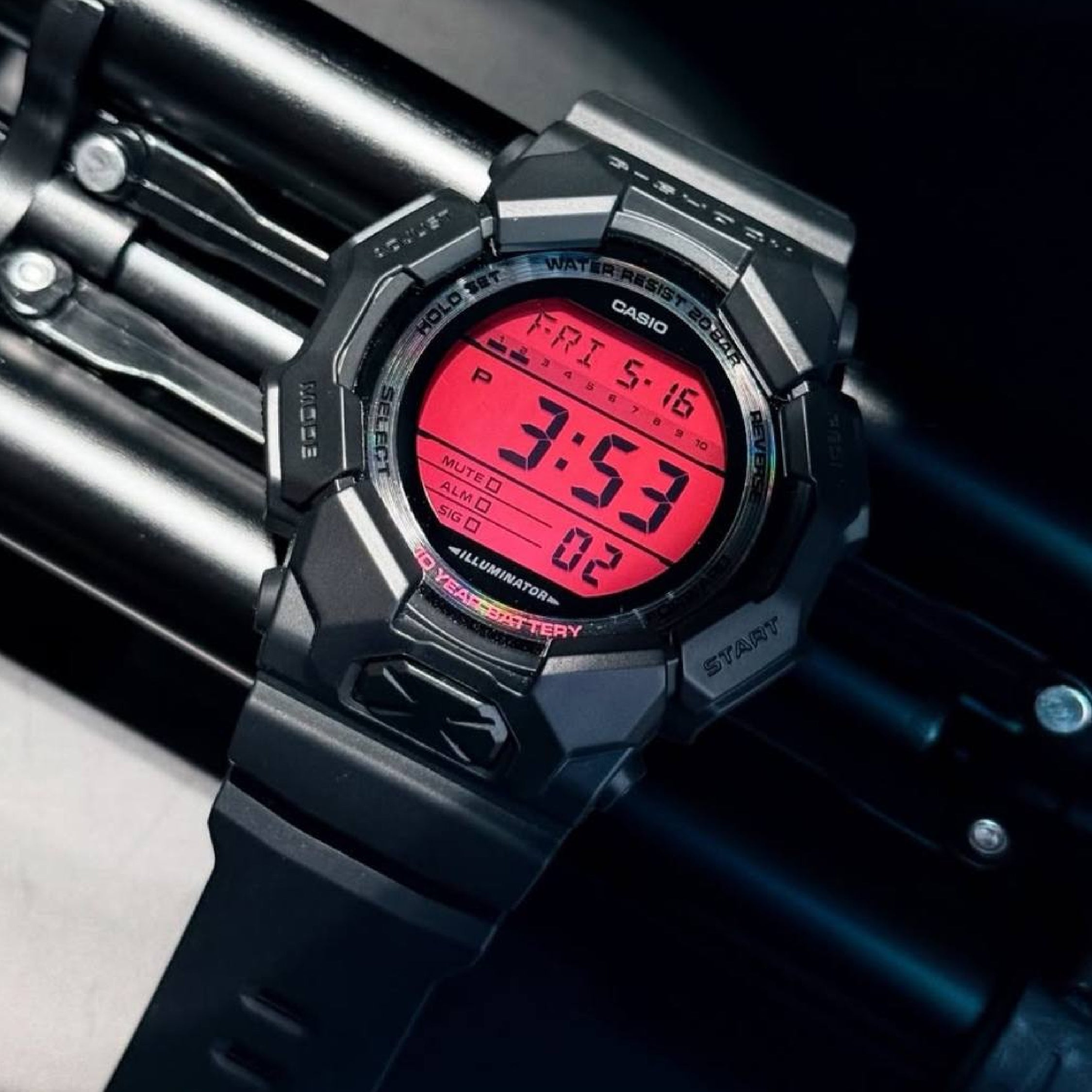 RELOJ CASIO G-SHOCK GD-010BBR-1DR - NEGRO - Tiendas Casio TITEC