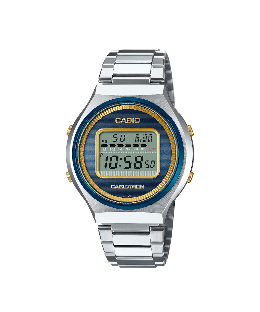 RELOJ CASIO VINTAGE TRN-50SS-2ADR -AZUL - Tiendas Casio TITEC