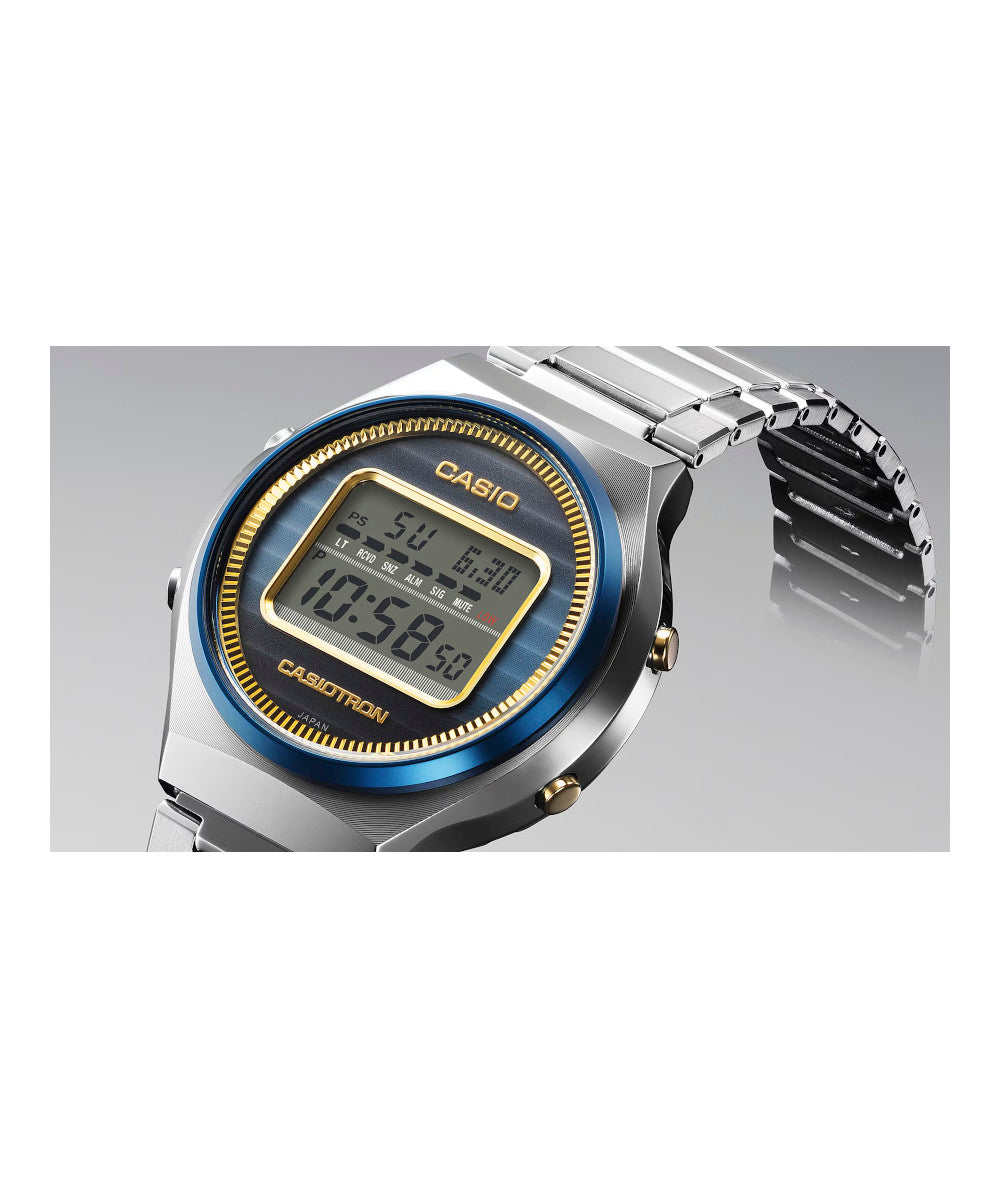RELOJ CASIO VINTAGE TRN-50SS-2ADR -AZUL - Tiendas Casio TITEC