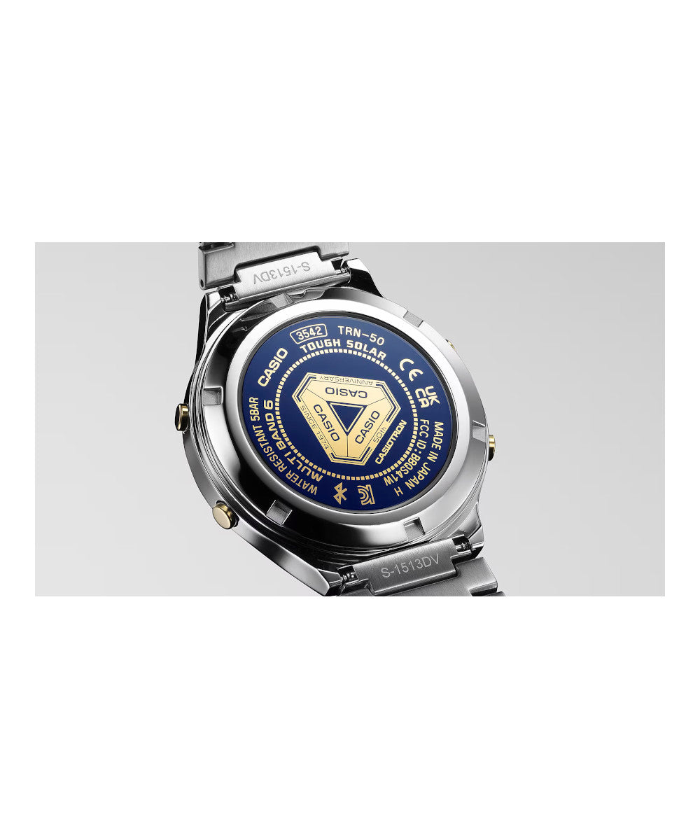 RELOJ CASIO VINTAGE TRN-50SS-2ADR -AZUL - Tiendas Casio TITEC