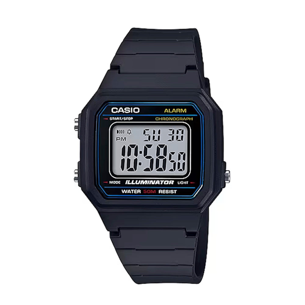 RELOJ CASIO W-217H-1AVDF- NEGRO - Tiendas Casio TITEC