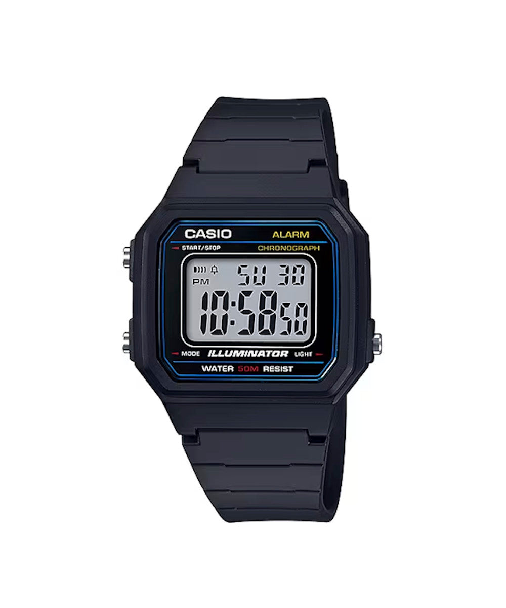 RELOJ CASIO W-217H-1AVDF- NEGRO - Tiendas Casio TITEC