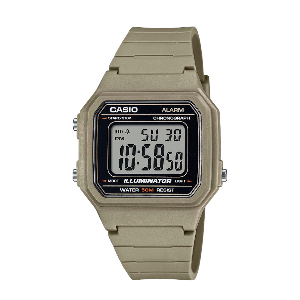 RELOJ CASIO W-217H-5AVDF -CAFÉ - Tiendas Casio TITEC