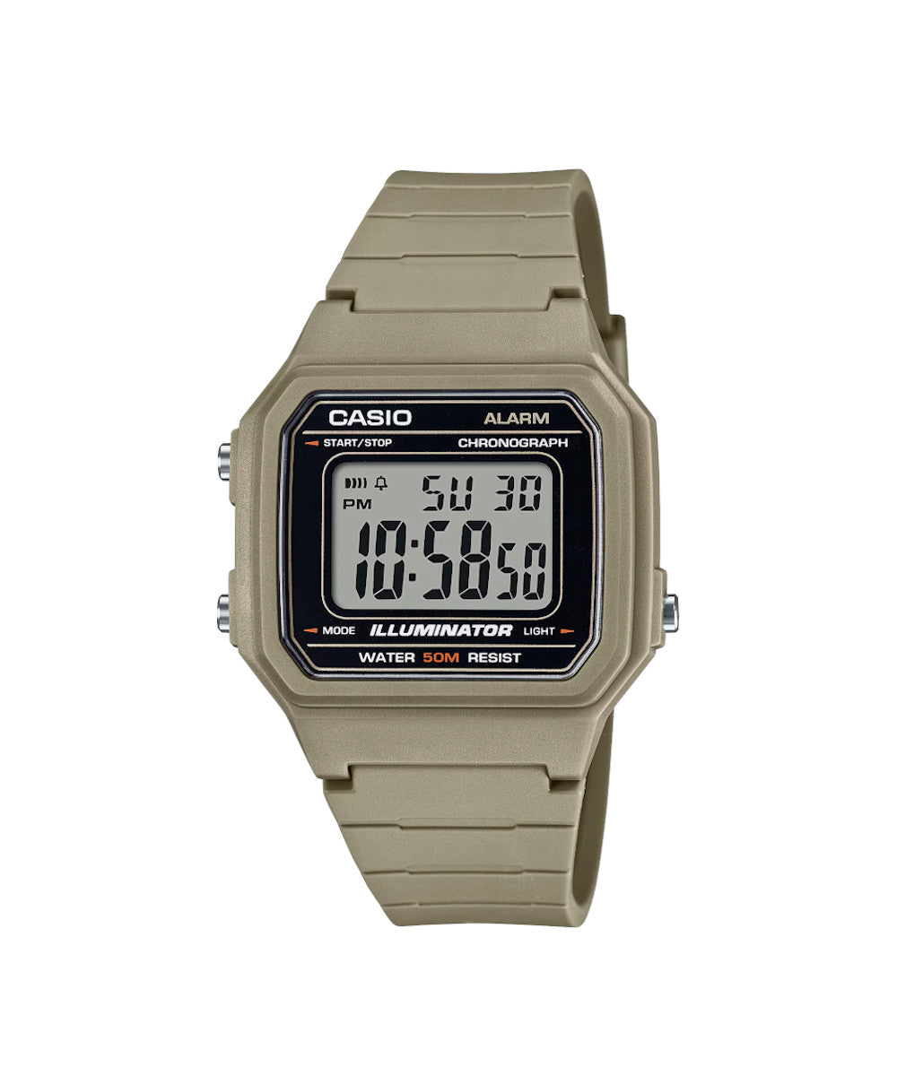 RELOJ CASIO W-217H-5AVDF -CAFÉ - Tiendas Casio TITEC