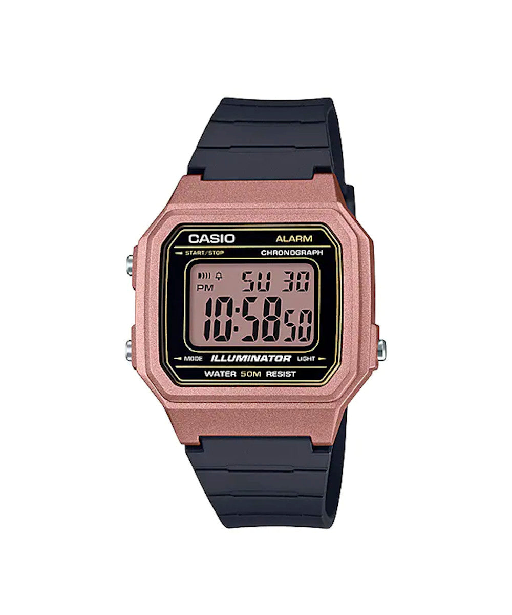 RELOJ CASIO W-217HM-5AVDF -ROSADO - Tiendas Casio TITEC