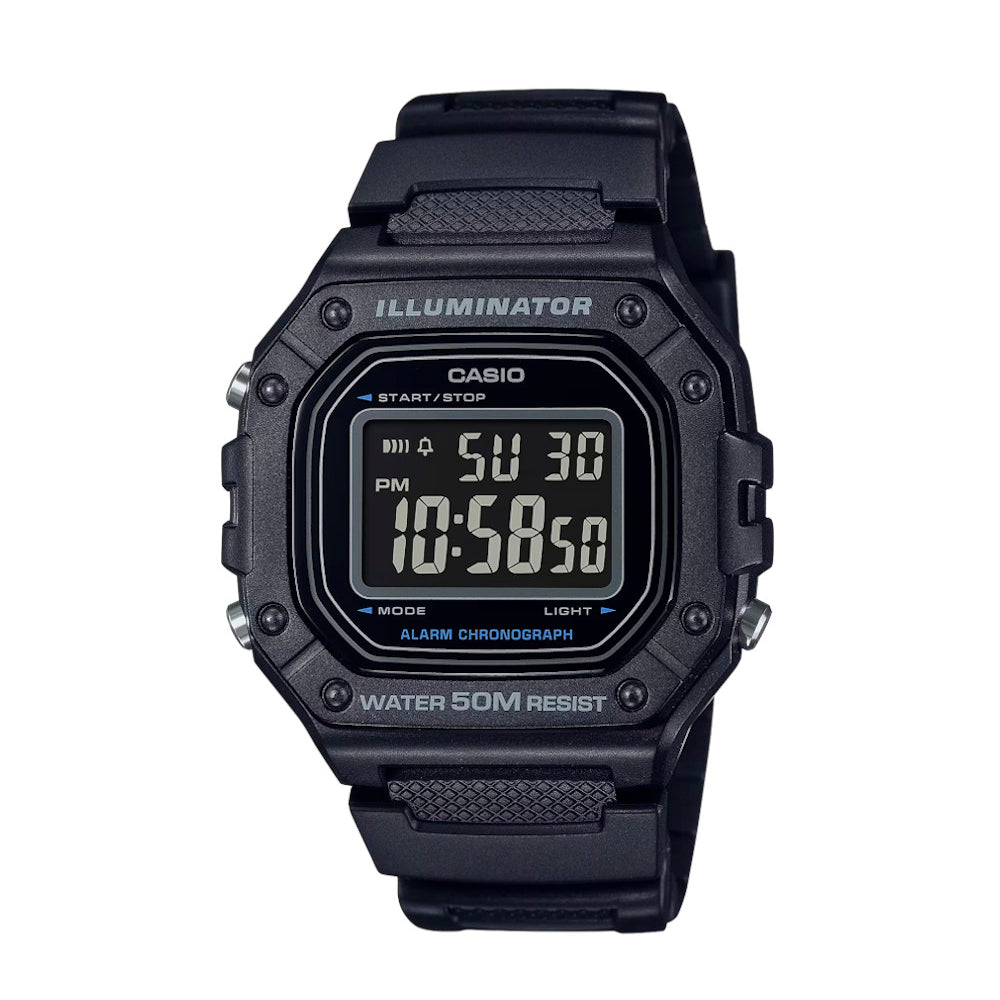 RELOJ CASIO W-218H-1BVDF -NEGRO - Tiendas Casio TITEC