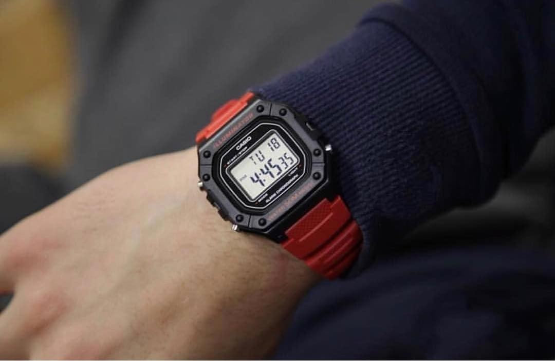 RELOJ CASIO W-218H-4B2VDF -NARANJADO - Tiendas Casio TITEC