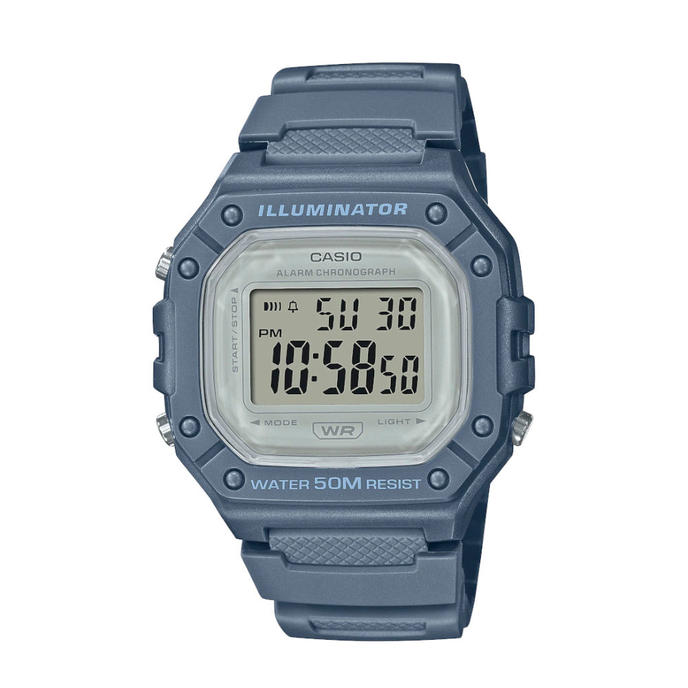 RELOJ CASIO W-218HC-2AVDF -AZUL - Tiendas Casio TITEC