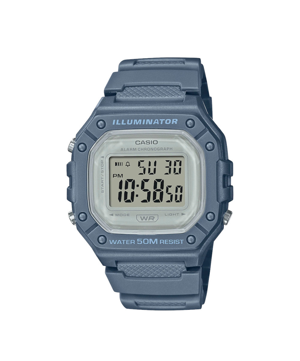 RELOJ CASIO W-218HC-2AVDF -AZUL - Tiendas Casio TITEC