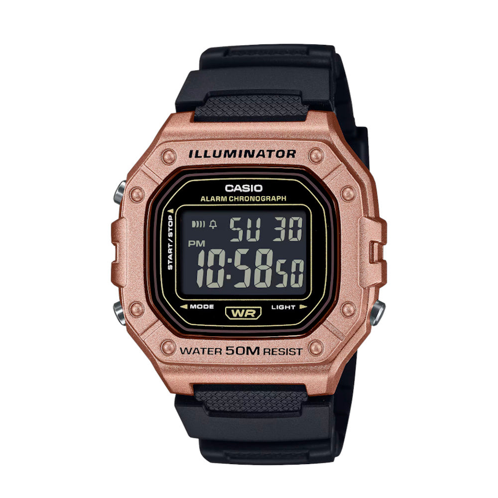 RELOJ CASIO W-218HM-5BVDF -NEGRO - Tiendas Casio TITEC