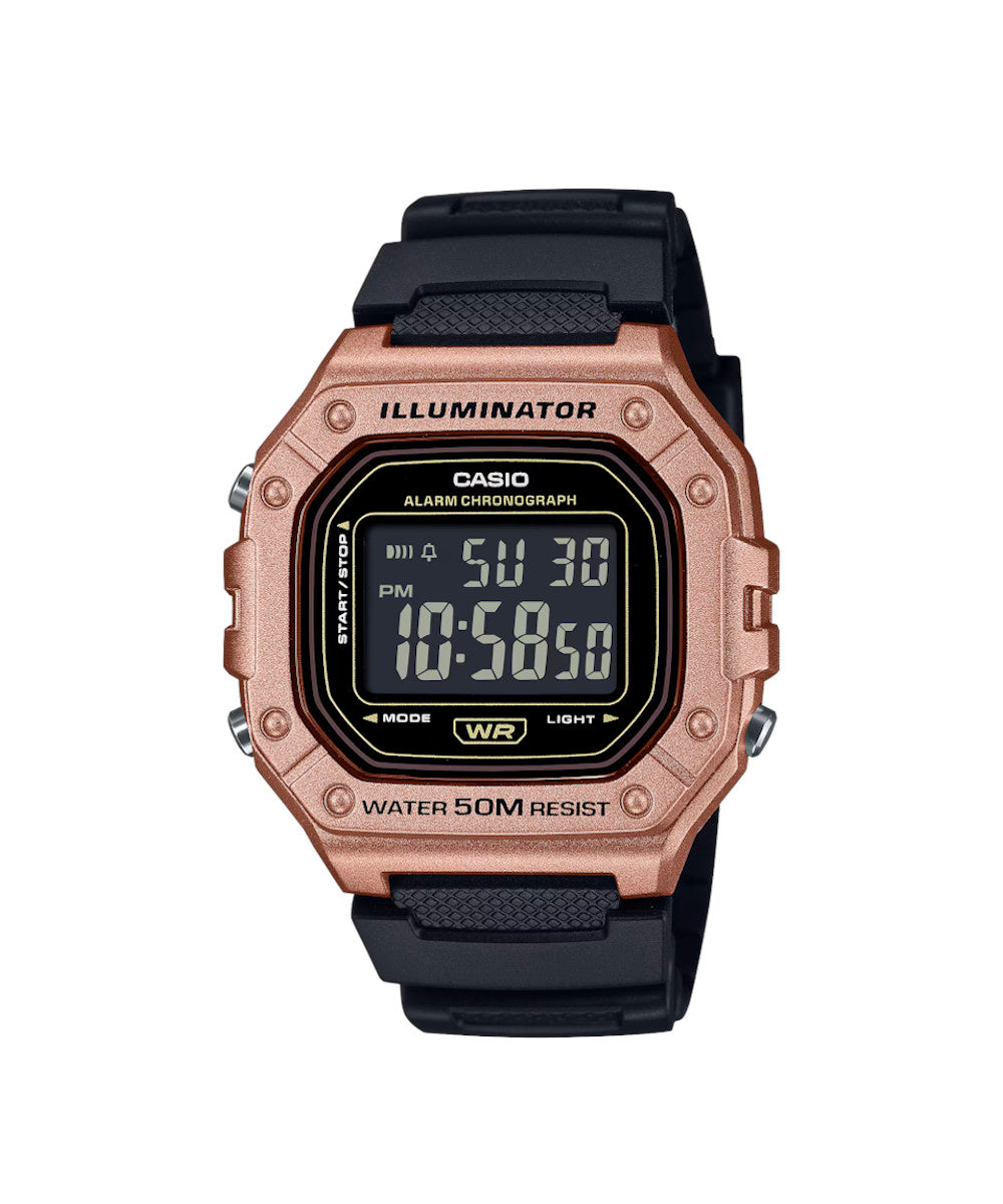 RELOJ CASIO W-218HM-5BVDF -NEGRO - Tiendas Casio TITEC