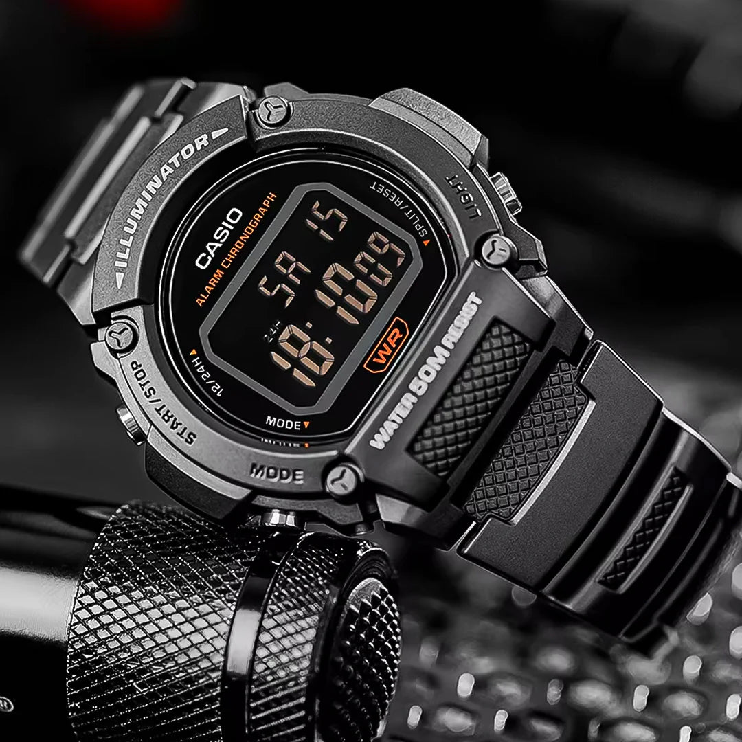 RELOJ CASIO W-219H-8BVDF -GRIS - Tiendas Casio TITEC