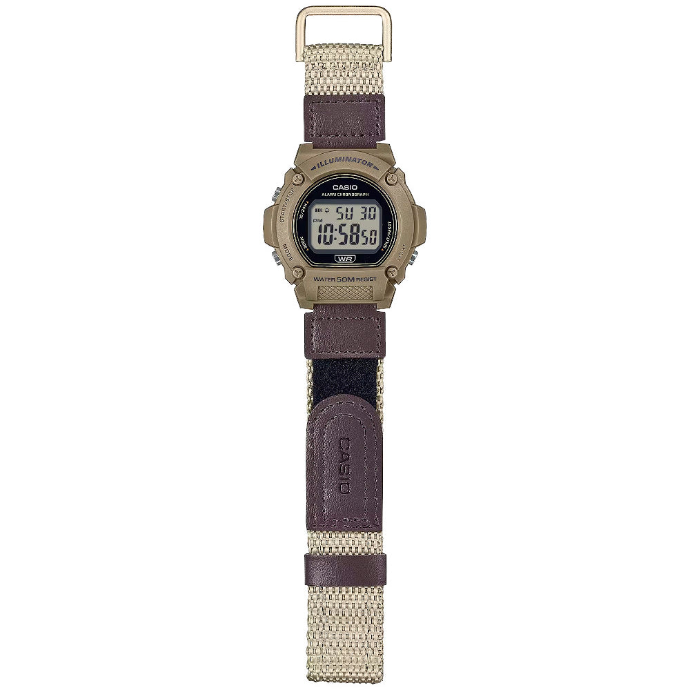 RELOJ CASIO W-219HB-5AVDF -CAFÉ - Tiendas Casio TITEC