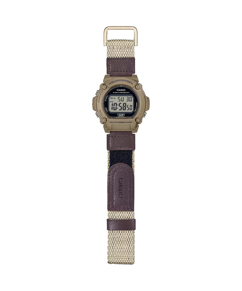 RELOJ CASIO W-219HB-5AVDF -CAFÉ - Tiendas Casio TITEC