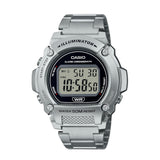 RELOJ CASIO W-219HD-1AVDF -PLATEADO - Tiendas Casio TITEC