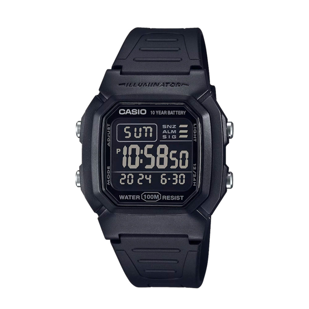 RELOJ CASIO W-800H-1BVDF -NEGRO - Tiendas Casio TITEC