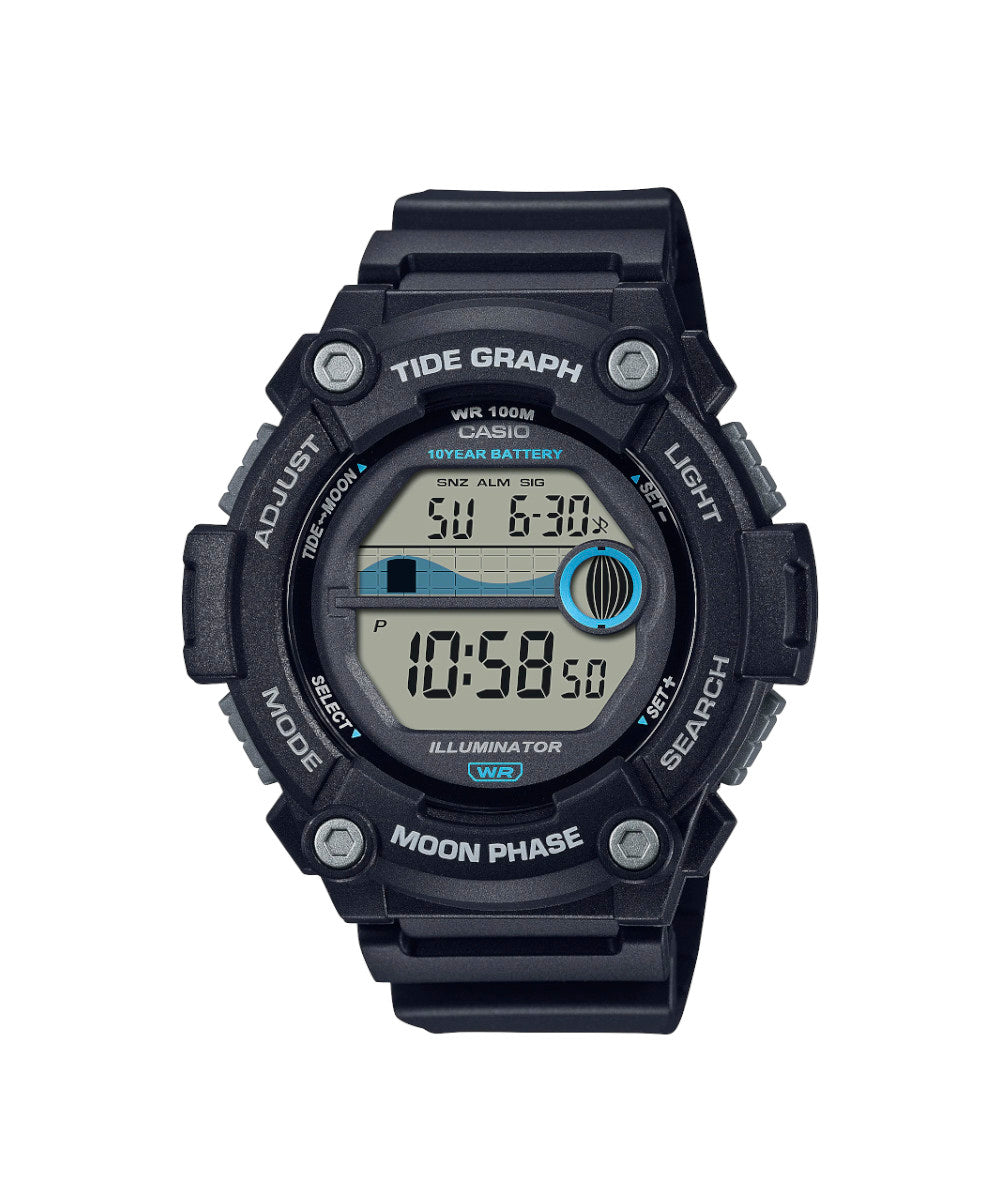 RELOJ PARA HOMBRE CASIO WS-1300H-1AVDF -NEGRO - Tiendas Casio TITEC