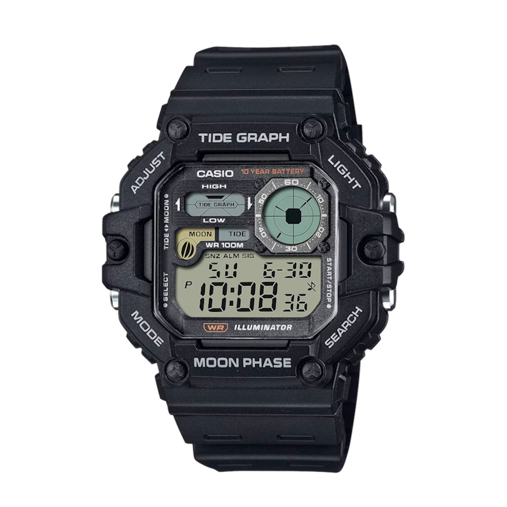 RELOJ PARA HOMBRE CASIO WS-1700H-1AVDF -NEGRO - Tiendas Casio TITEC