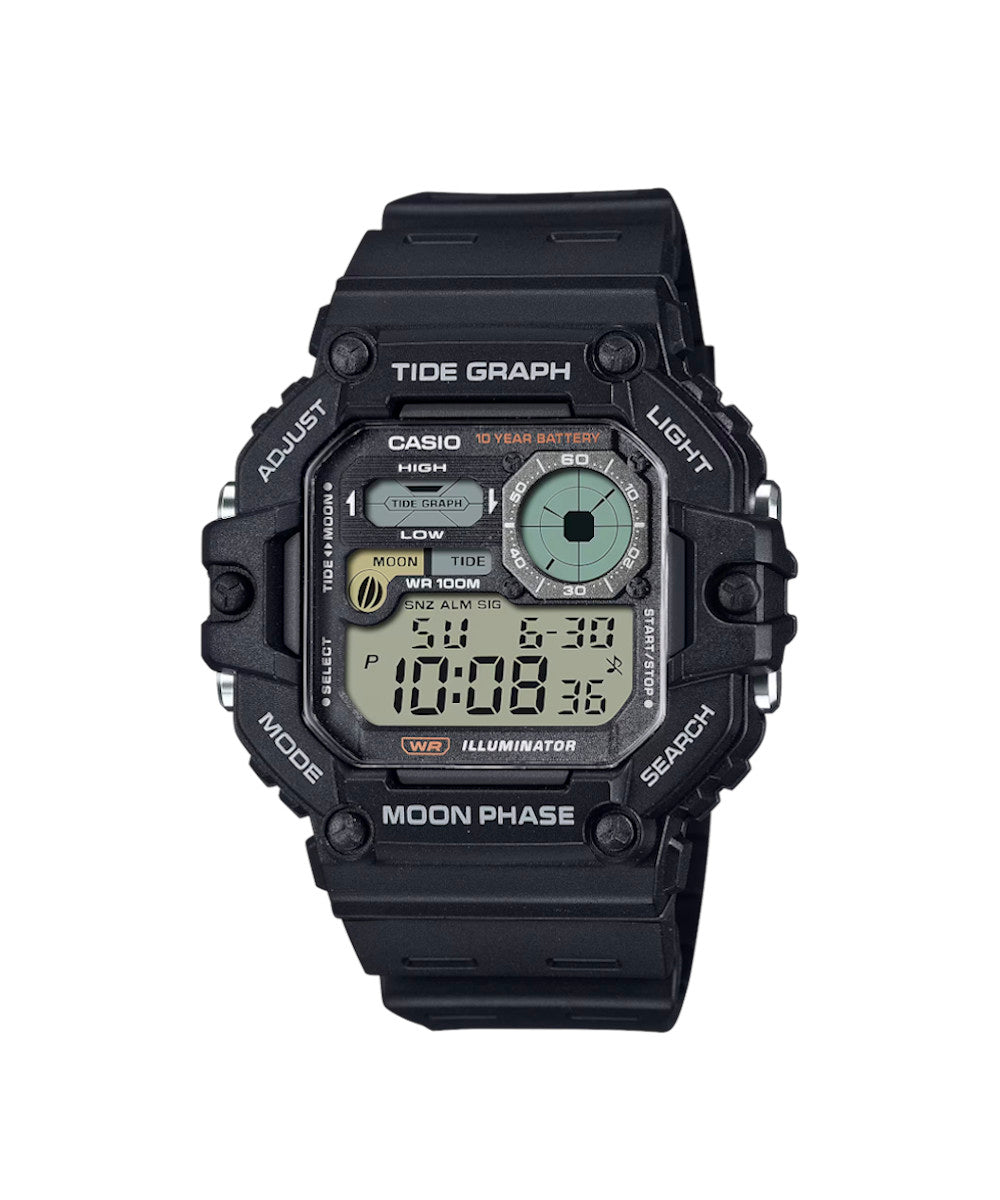 RELOJ PARA HOMBRE CASIO WS-1700H-1AVDF -NEGRO - Tiendas Casio TITEC