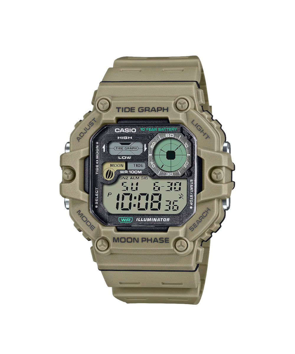 RELOJ PARA HOMBRE CASIO WS-1700H-5AVDF -CAFÉ - Tiendas Casio TITEC