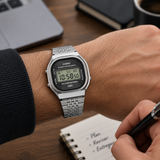 RELOJ CASIO VINTAGE A140WE-8ADF - PLATEADO