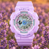 RELOJ PARA MUJER CASIO BABY-G  BA-110MC-6ADR - MORADO