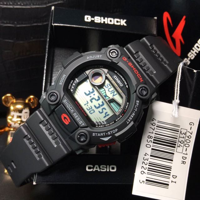 RELOJ CASIO G-SHOCK G-7900-1DR- NEGRO - Tiendas Casio TITEC