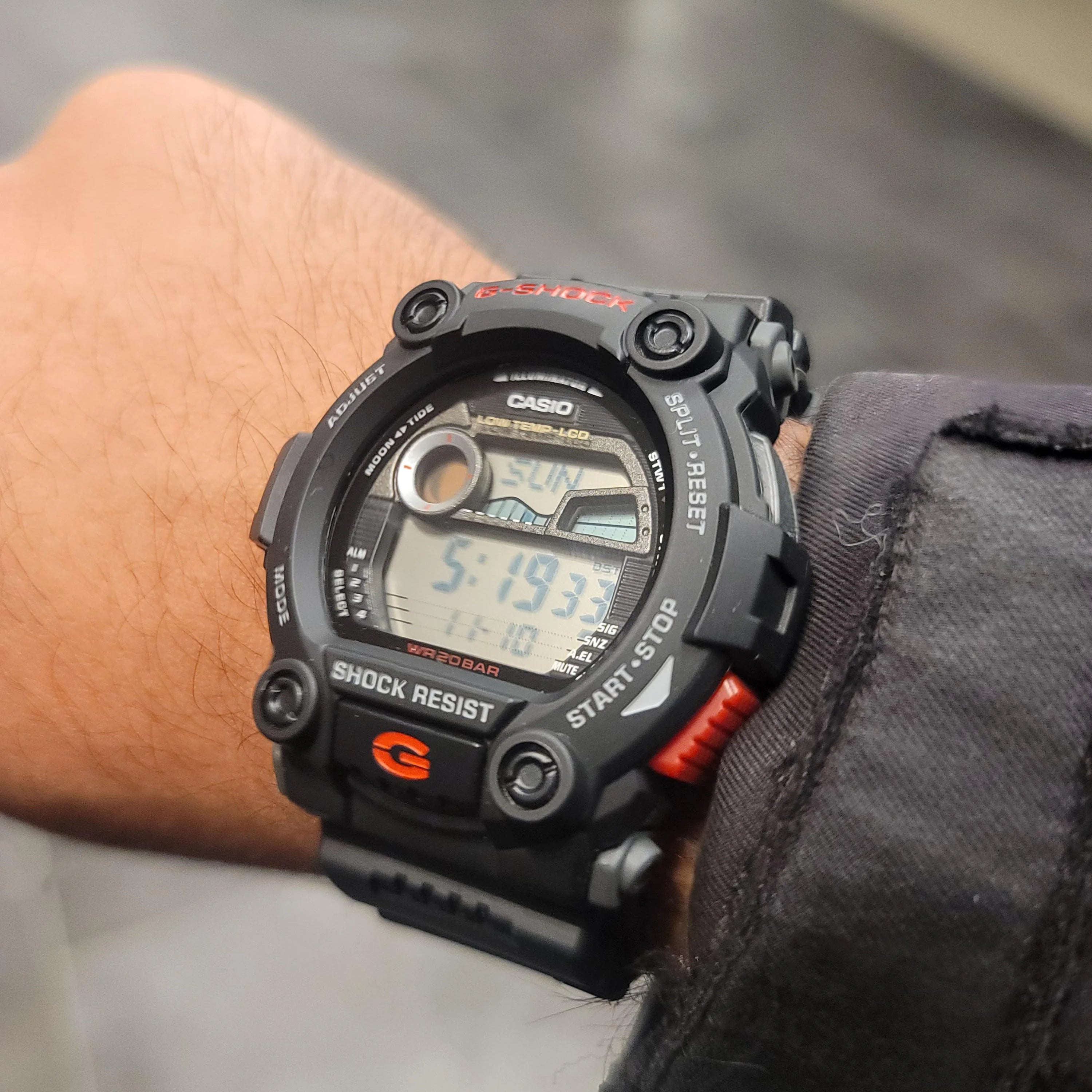 RELOJ CASIO G-SHOCK G-7900-1DR- NEGRO - Tiendas Casio TITEC