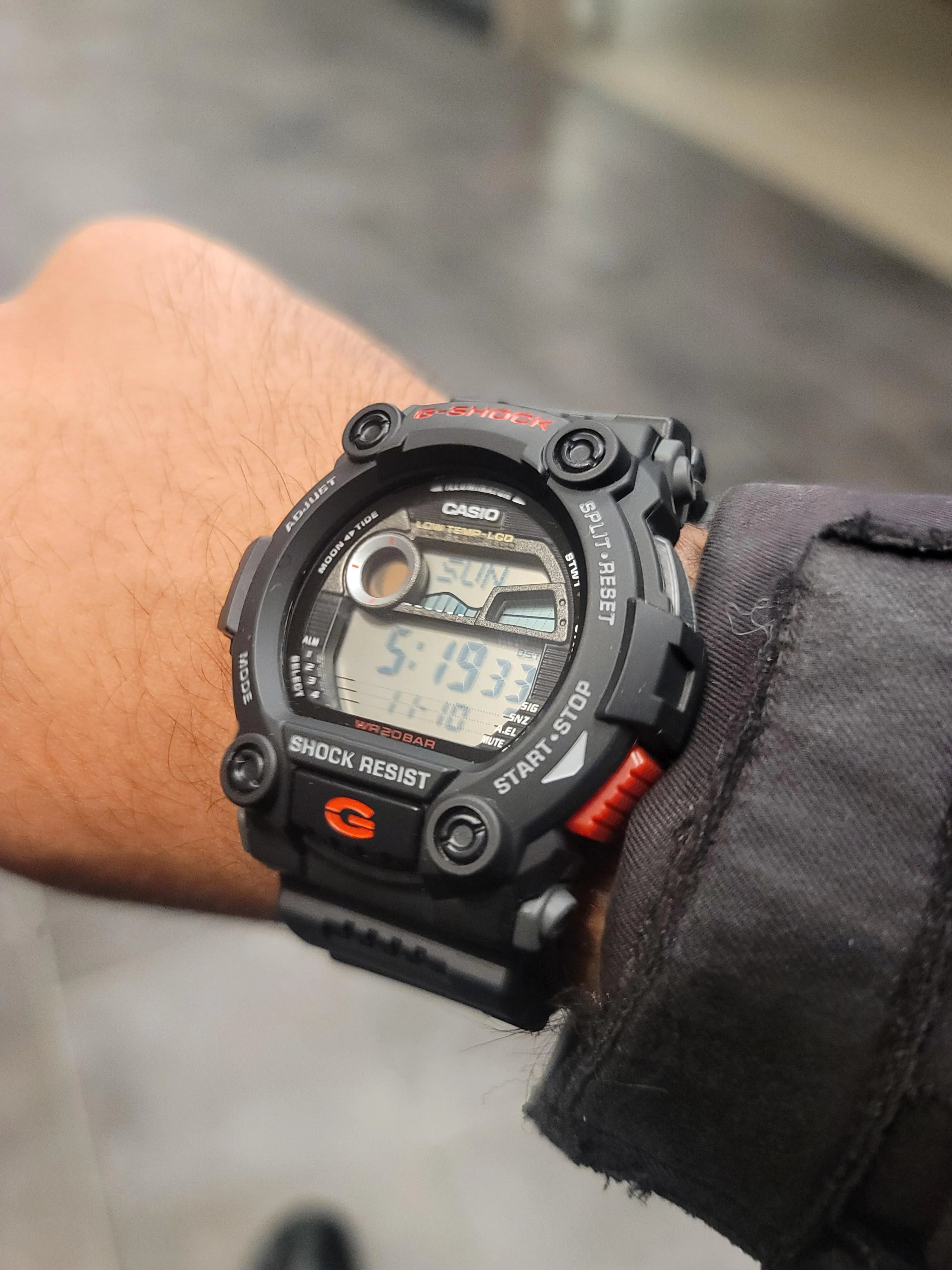 RELOJ CASIO G-SHOCK G-7900-1DR- NEGRO - Tiendas Casio TITEC