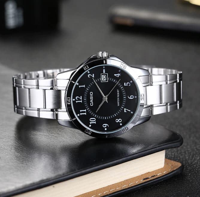 RELOJ PARA HOMBRE CASIO MTP-V004D-1BUDF -NEGRO - Tiendas Casio TITEC
