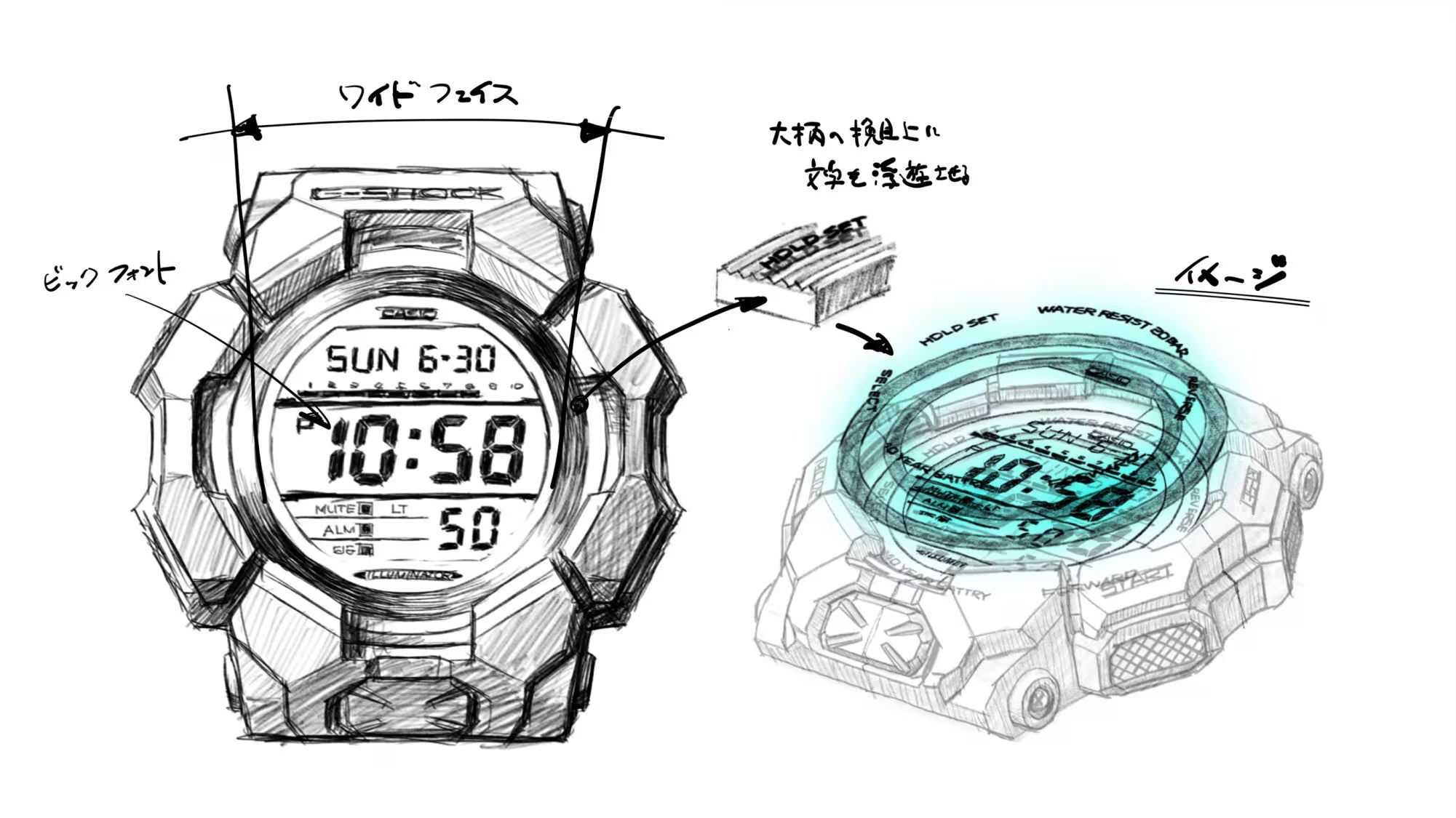 RELOJ PARA HOMBRE G-SHOCK GD-010GB-1A9DR - NEGRO - Tiendas Casio TITEC