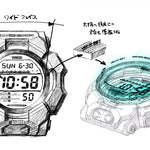 RELOJ PARA HOMBRE G-SHOCK GD-010GB-1A9DR - NEGRO - Tiendas Casio TITEC