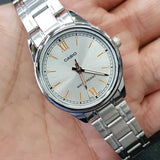 RELOJ PARA MUJER CASIO LTP-V005D-7B2UDF -BLANCO - Tiendas Casio TITEC